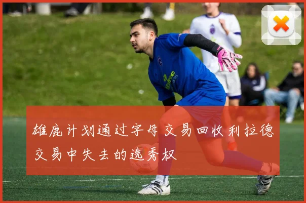 雄鹿计划通过字母交易回收利拉德交易中失去的选秀权